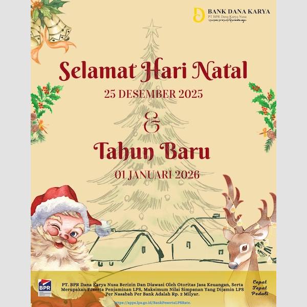 Selamat Natal & Tahun Baru