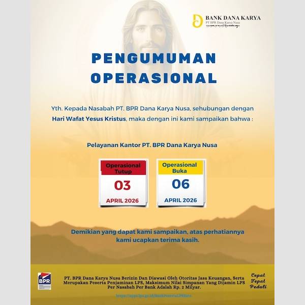 Pengumuman Operasional