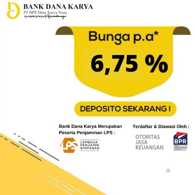 Informasi Tabungan dan Deposito Bank Dana Karya