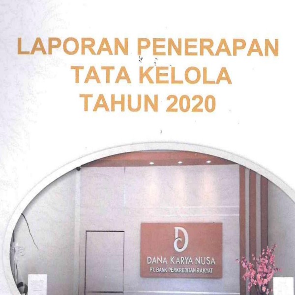 Laporan Tata Kelola Tahun 2020