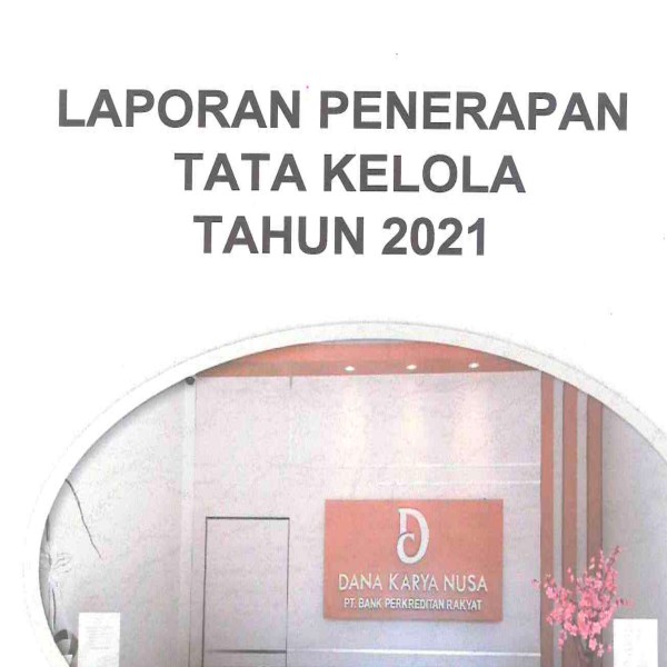 Laporan Tata Kelola Tahun 2021